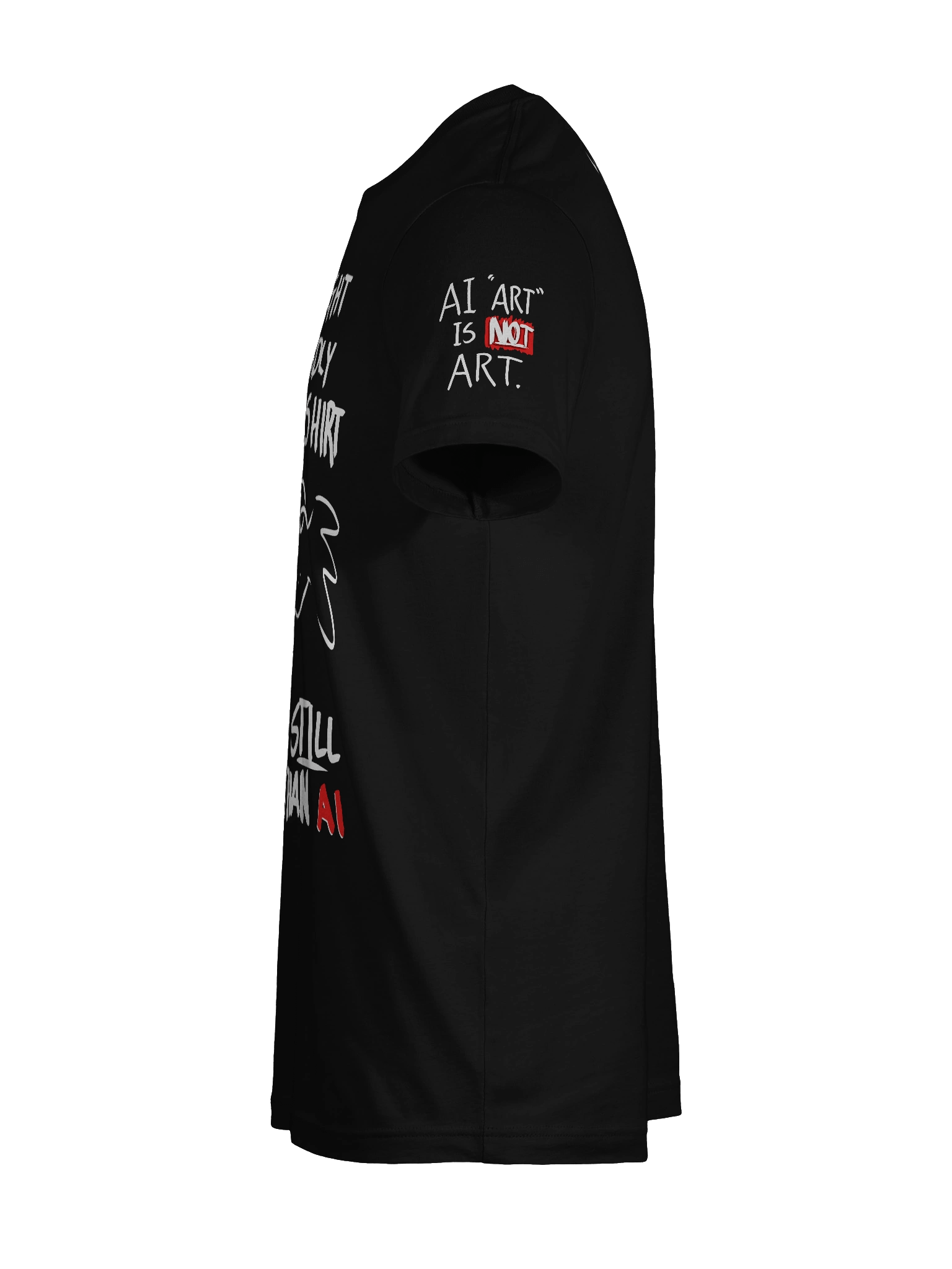 Better Than AI Shirt [Black] product image (11)
