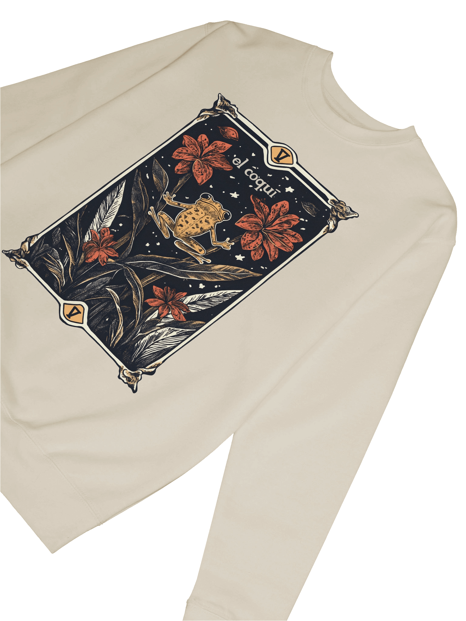 El Coquí Carta Tarot Premium Crewneck Sweatshirt product image (4)