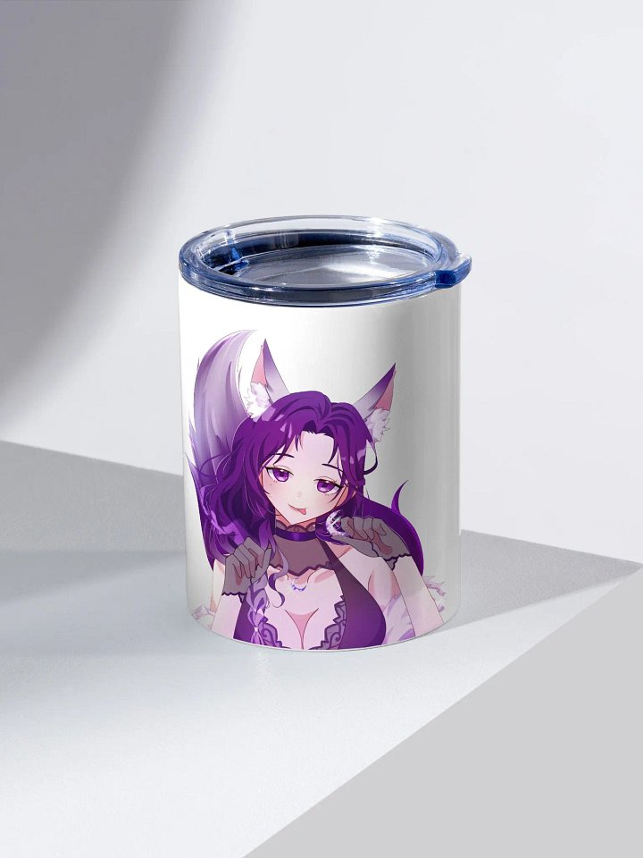 Alpha_Wolf_Luna 10oz Stainless Steel Tumbler product image (2)