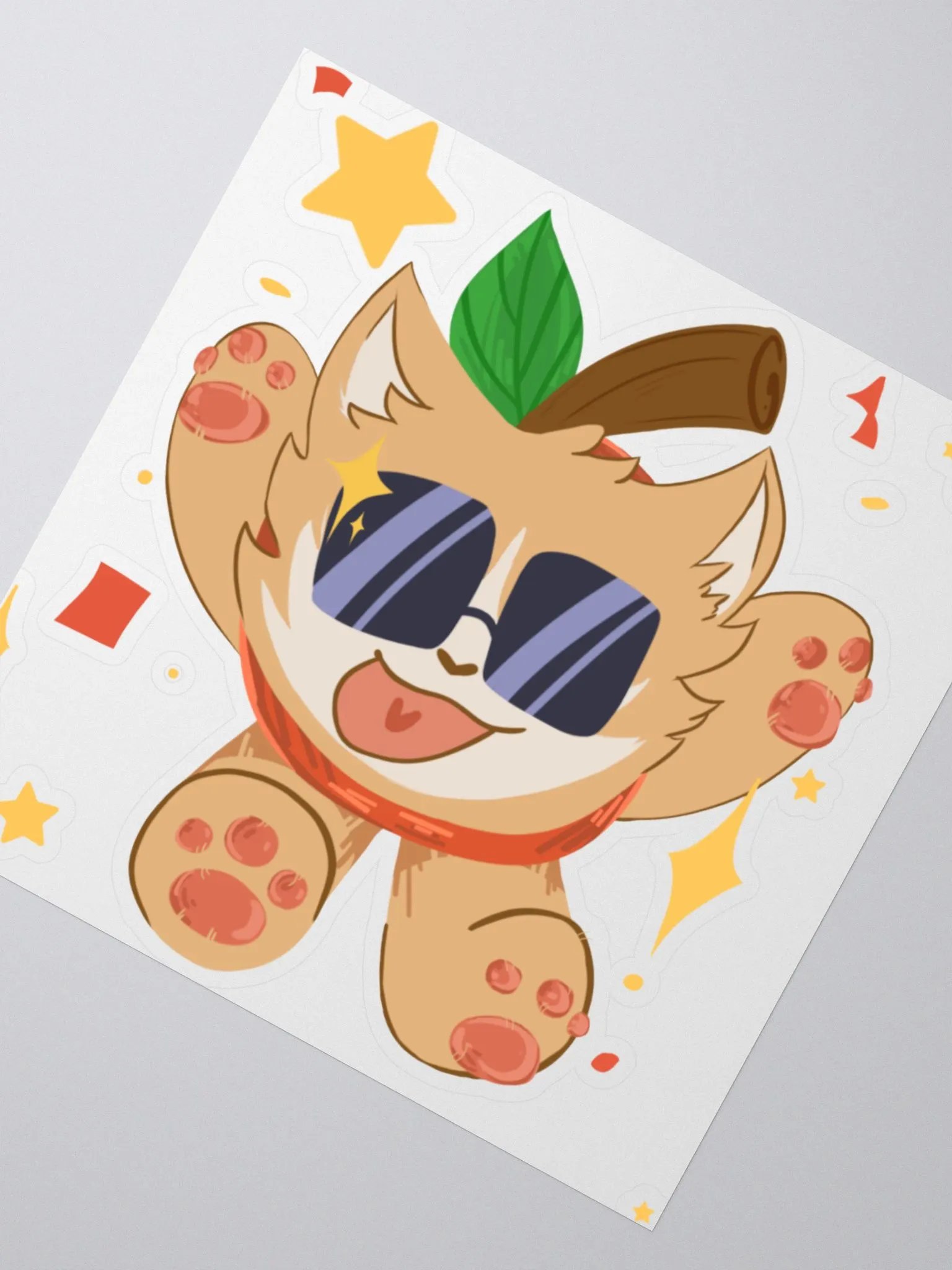 AppleCat Sticker product image (2)