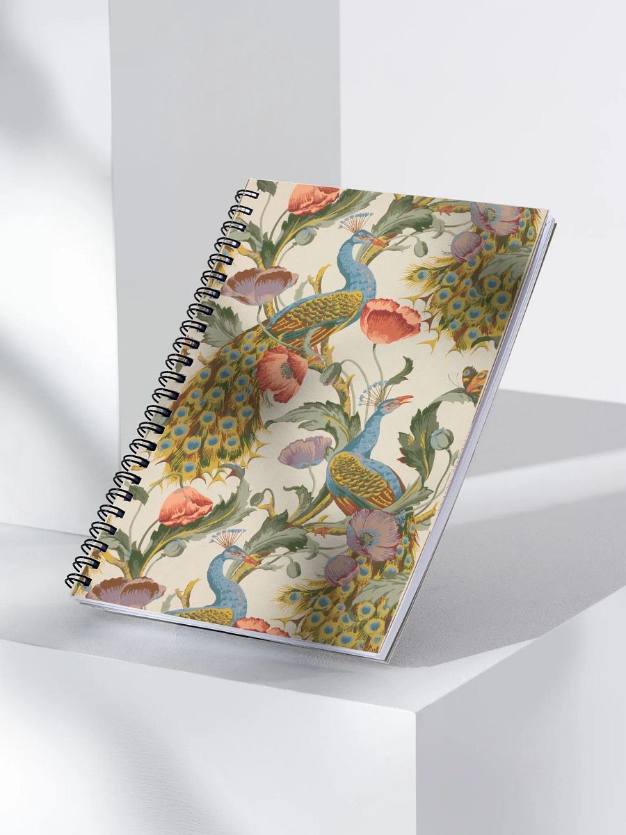Peacock Paradise Spiral Notebook product image (3)