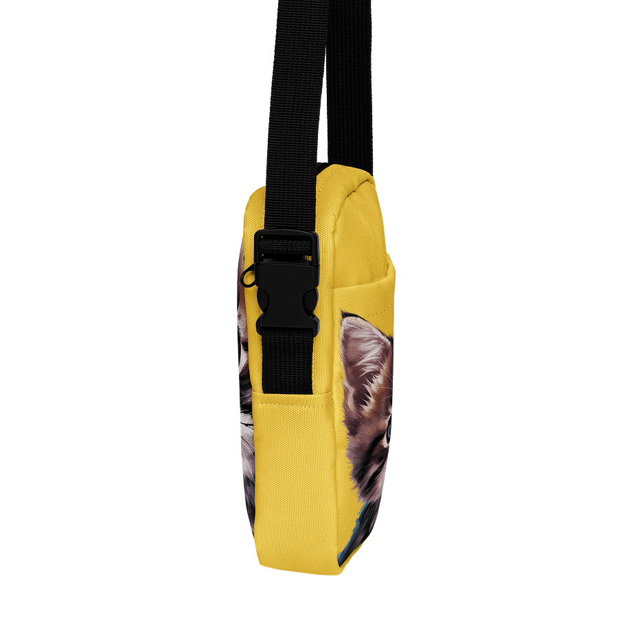Cat Crossbody Bag Yellow product image (4)