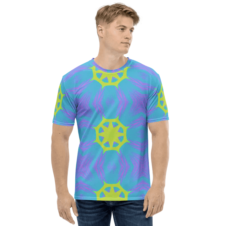 Psychedelic Starburst All-Over T-Shirt product image (2)