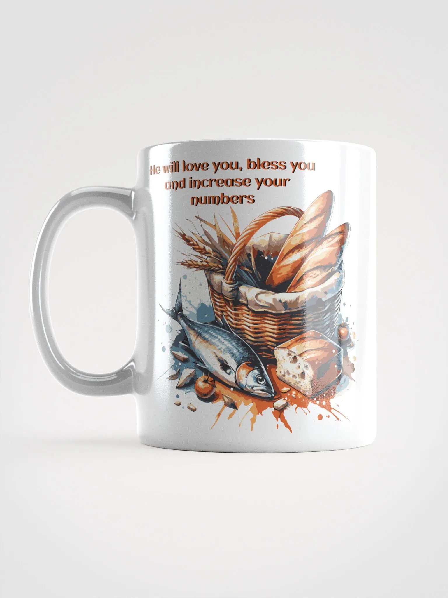 He will love you, Bless you and Increase your Numbers Mug product image (12)