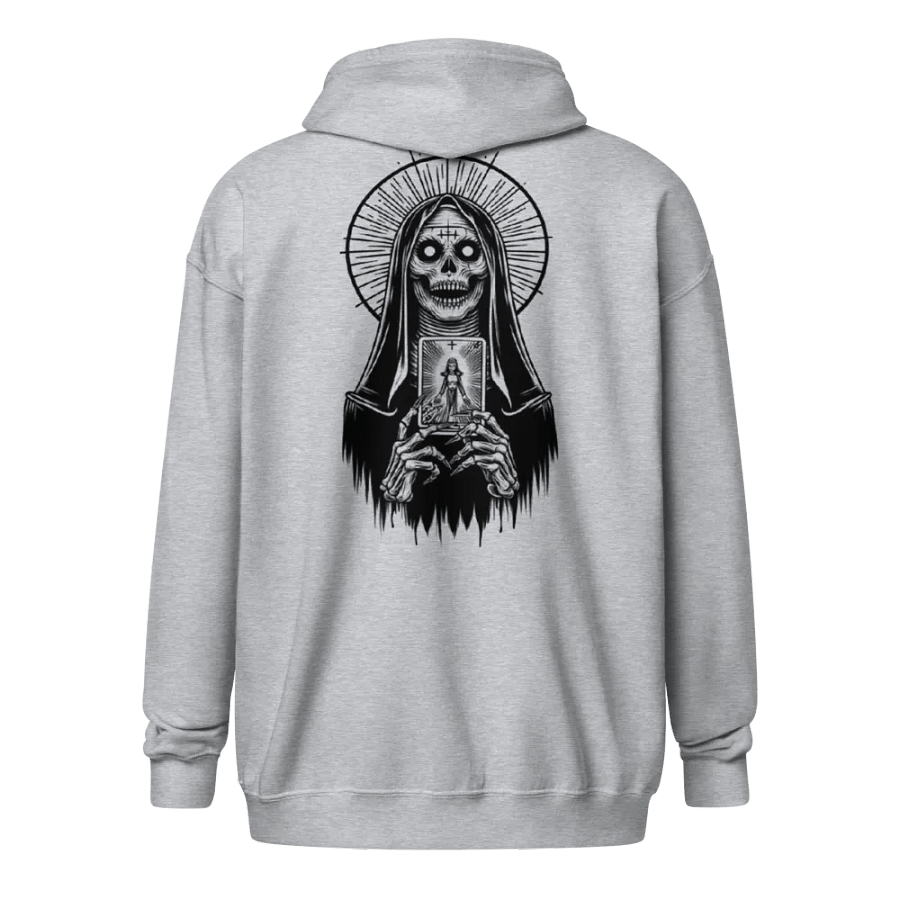 Elder Emo Nun Zip Hoodie (Unisex) product image (2)
