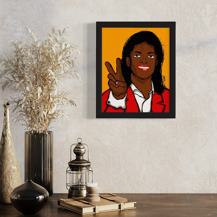 ICON SERIES - Michael (Framed Matte Print) product image (2)