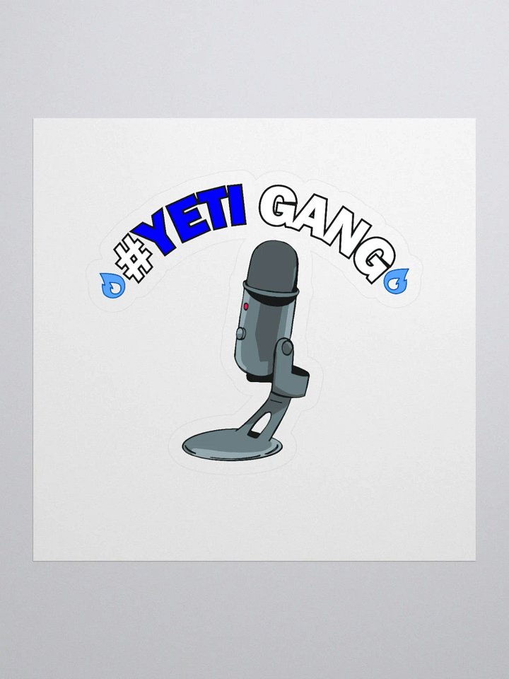 Yeti Gang Vinyl Stickers product image (1)