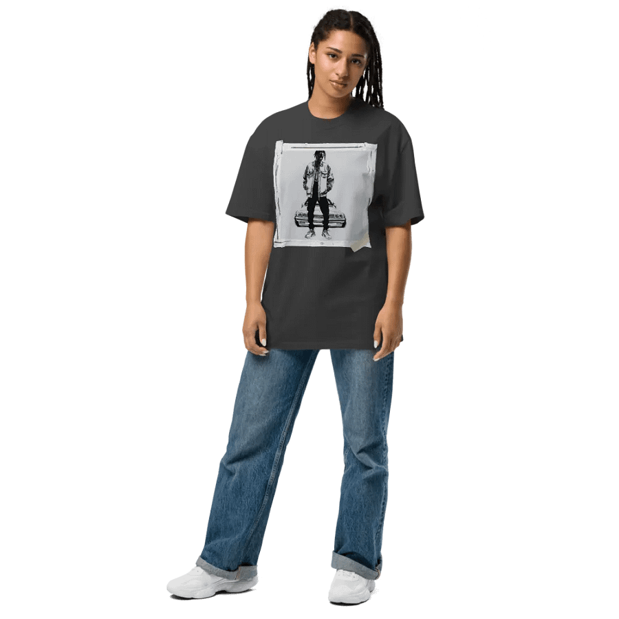 Tap Scott unisex oversized t-shirt product image (7)