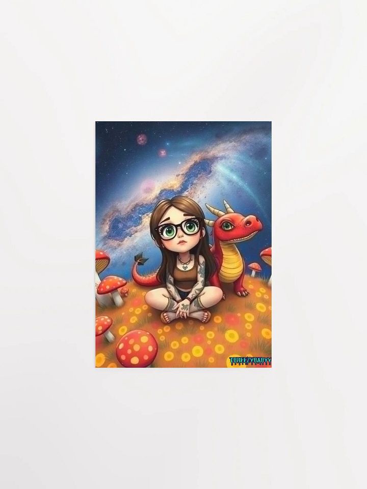 Girl with dragons and tattoos product image (1)