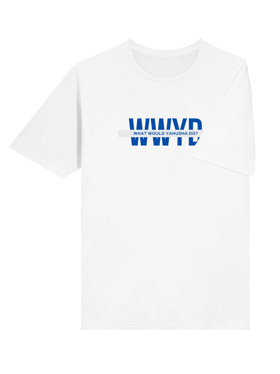 WWYD Blue Ink White T-Shirt product image (6)