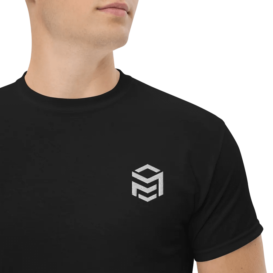 MathManEU Logo T-Shirt - Embroidered (White) product image (12)