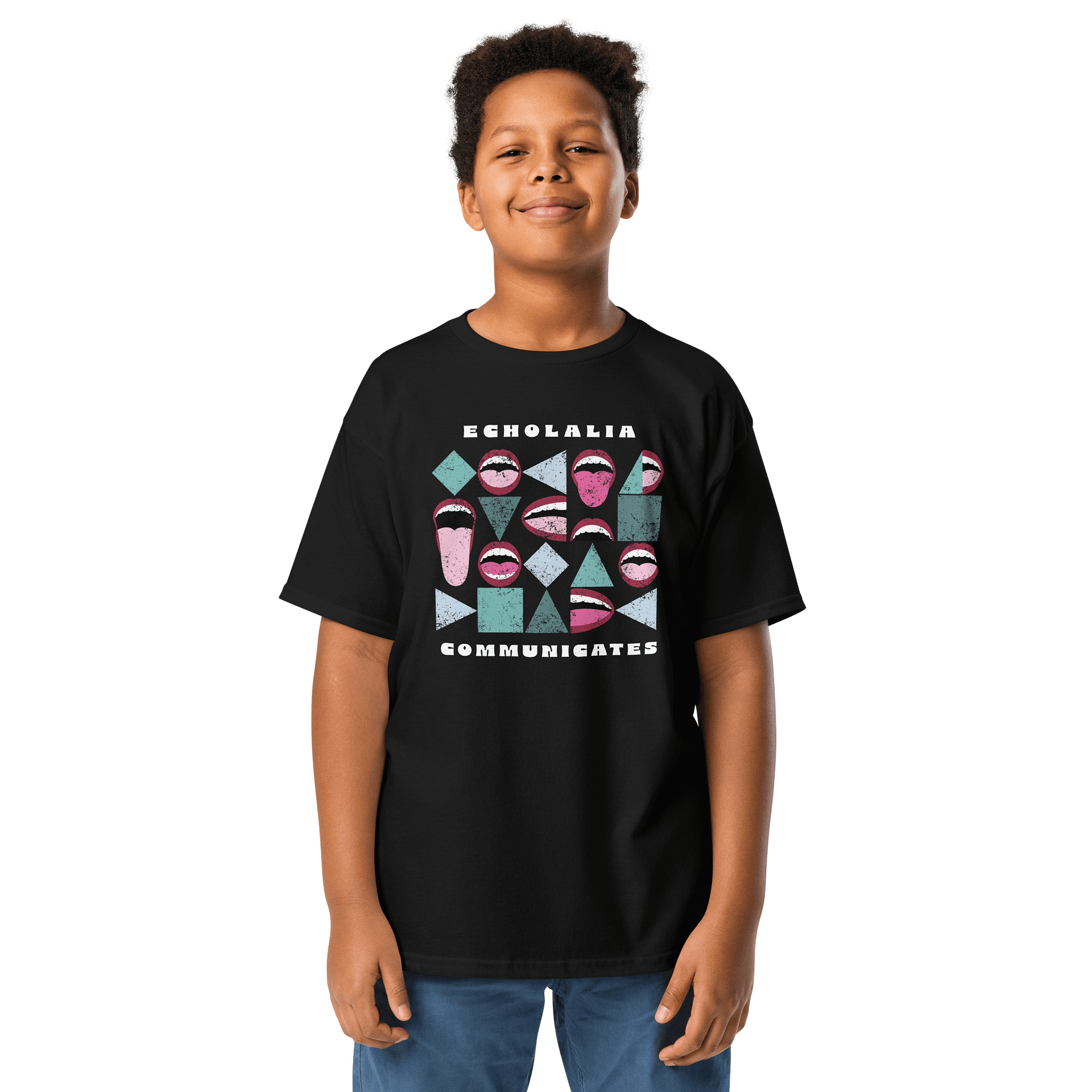 Echolalia Communicates - Unisex Tee KIDS product image (1)