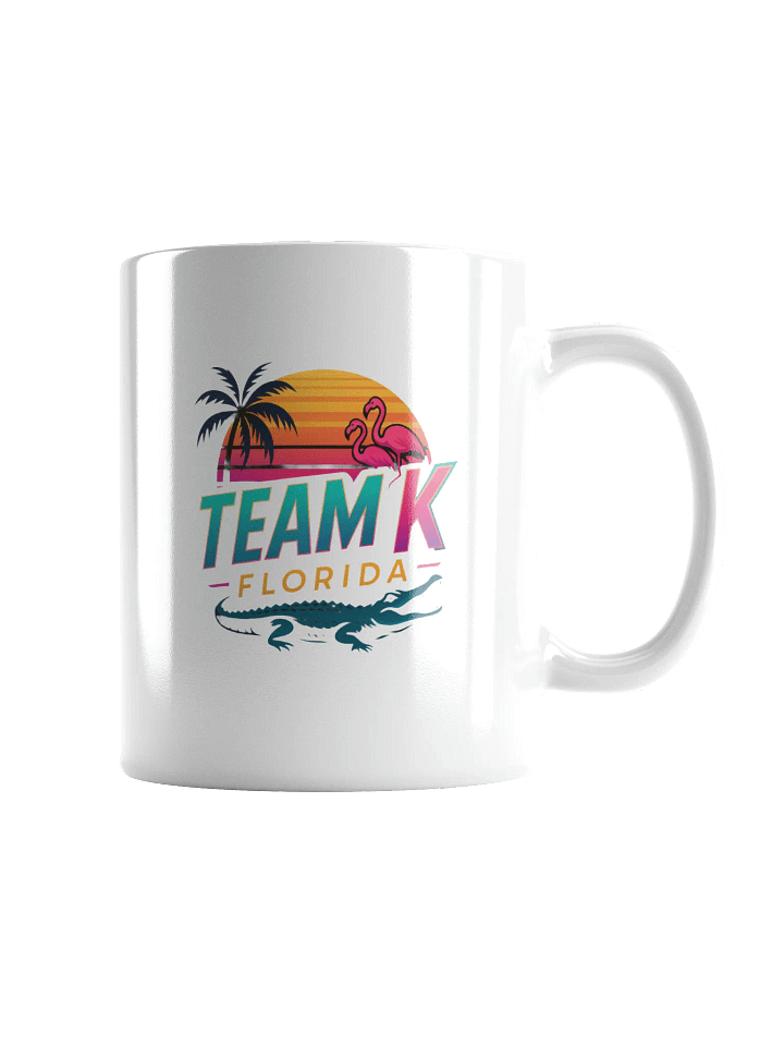 Team K Florida White Mug product image (1)