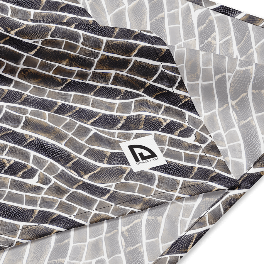 Grey Snake Skin Bandana product image (4)