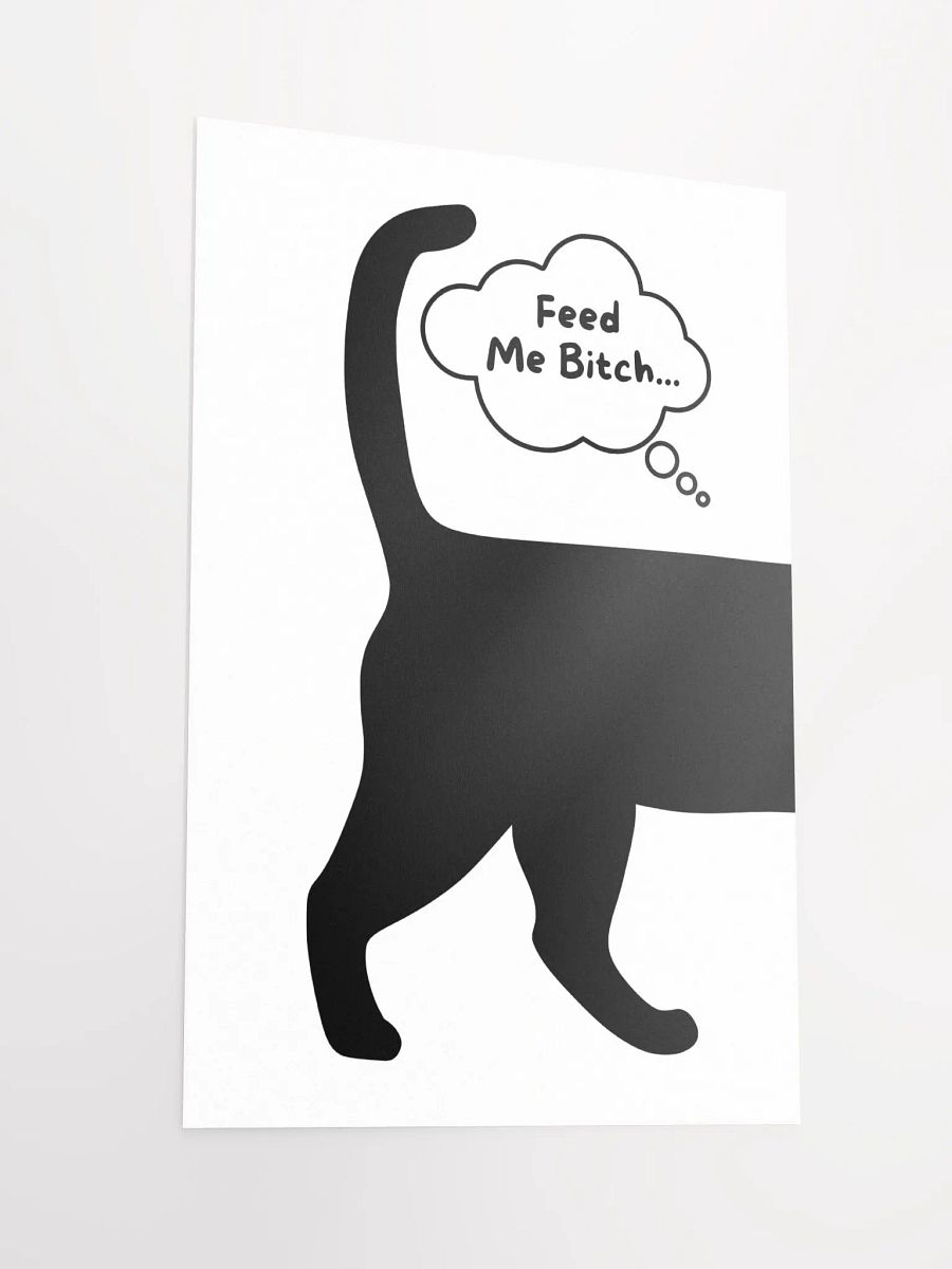 Cat Wall Art Poster 