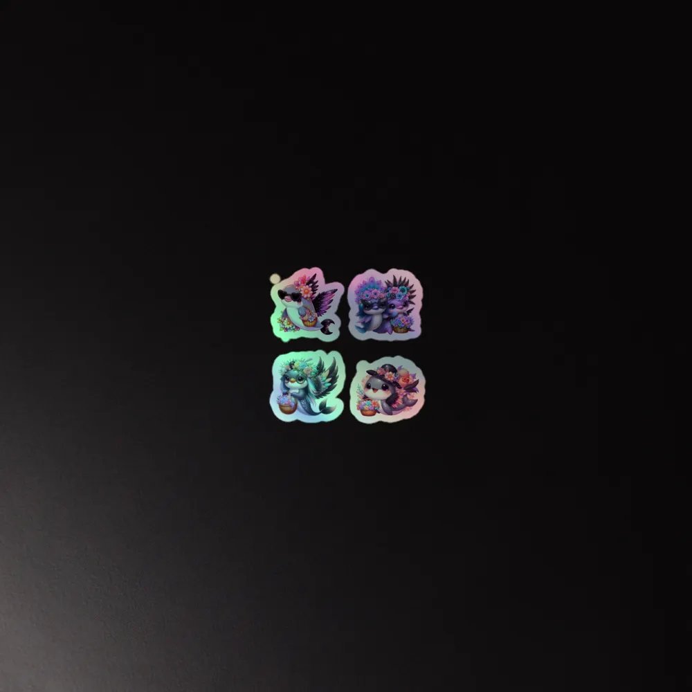 Floral Penguin Paradise Sticker Set product image (4)