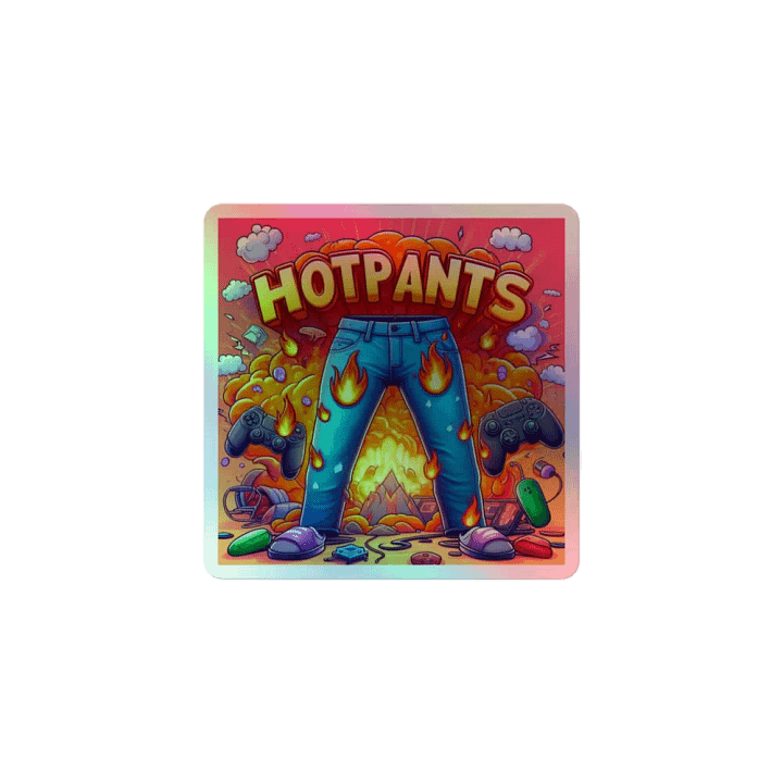 holo hotpants sticker product image (1)