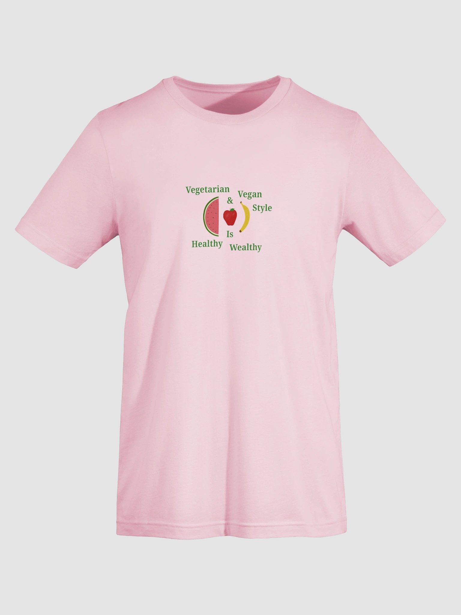 Healthy Wealthy Vegetarian T-Shirt product image (7)