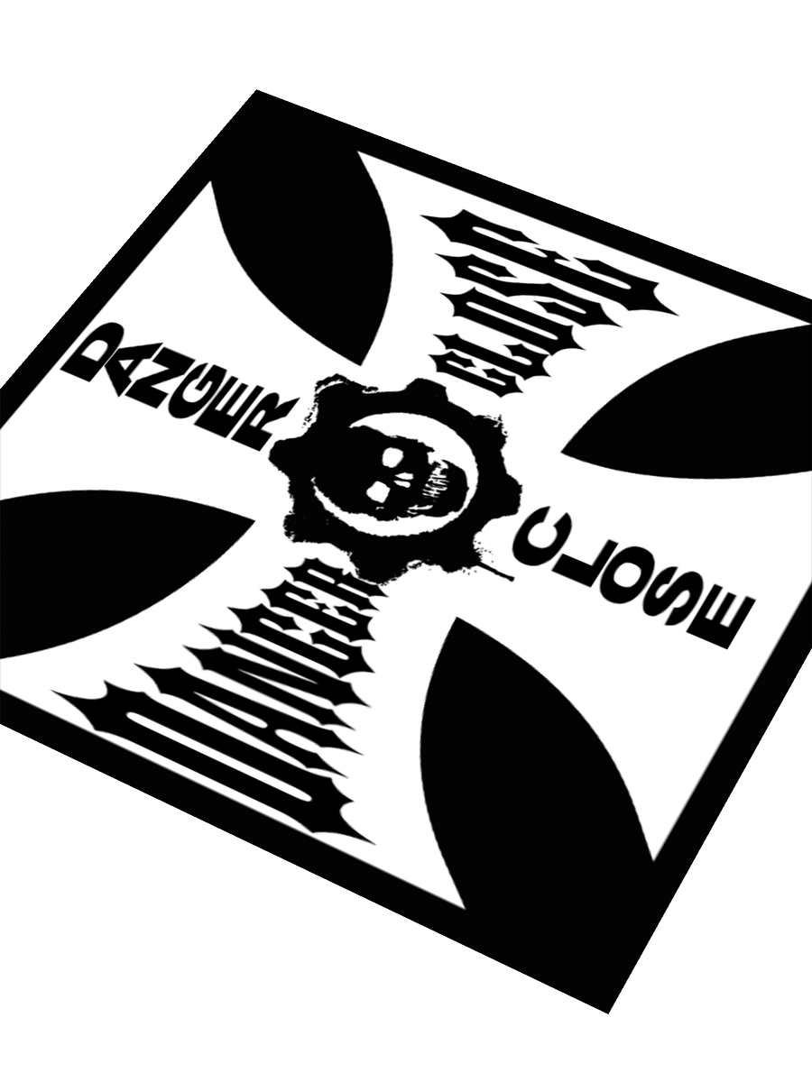 DANGER CLOSE IRON CROSS STICKERS product image (3)