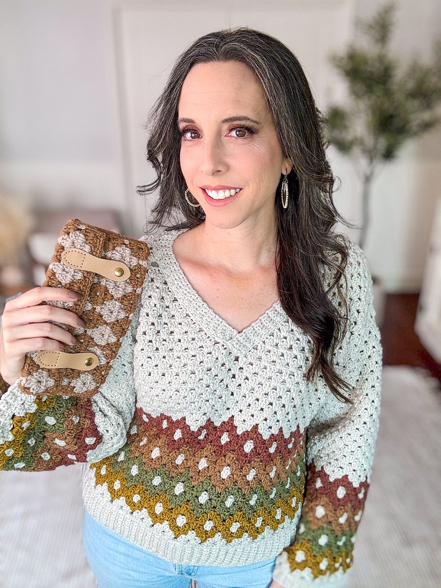 Harvest Hues Crochet Clutch Tutorial product image (6)