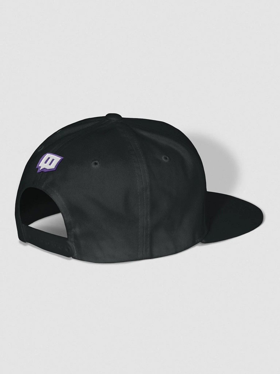 Grub and Dub Icon Flat Snapback Cap product image (15)