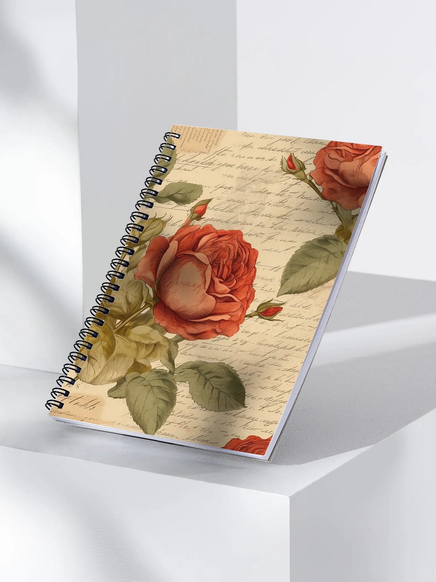 Vintage Rose: Spiral Notebook product image (3)