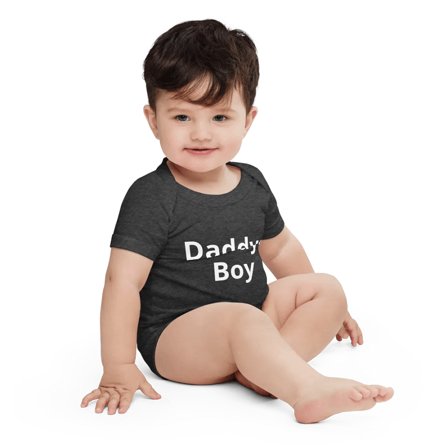 Daddy's Boy Baby Onesie product image (4)