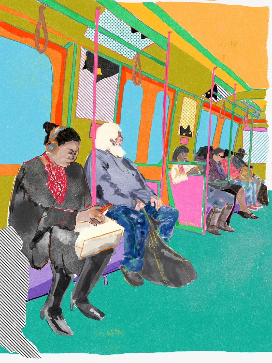 the subway art print product image (1)