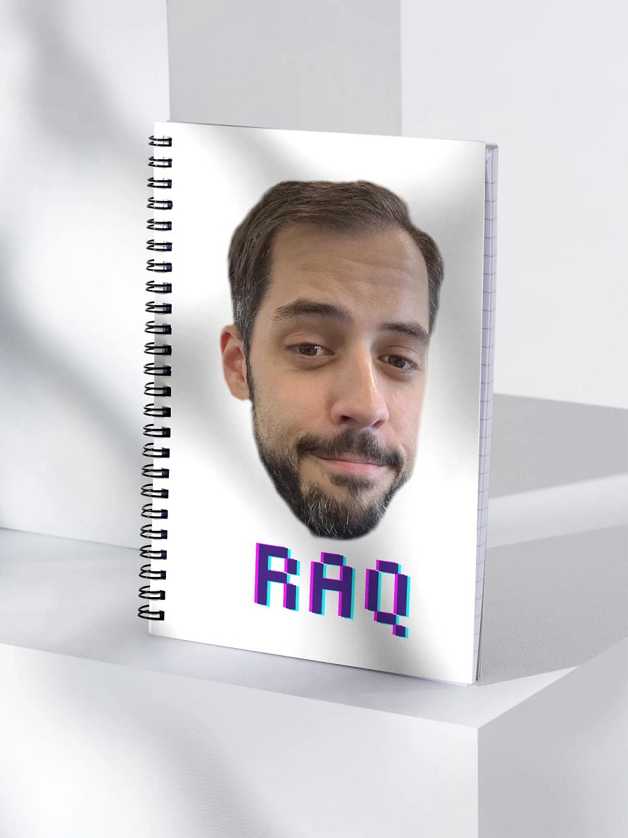 Raq Face/Kiss Logo Notebook product image (4)