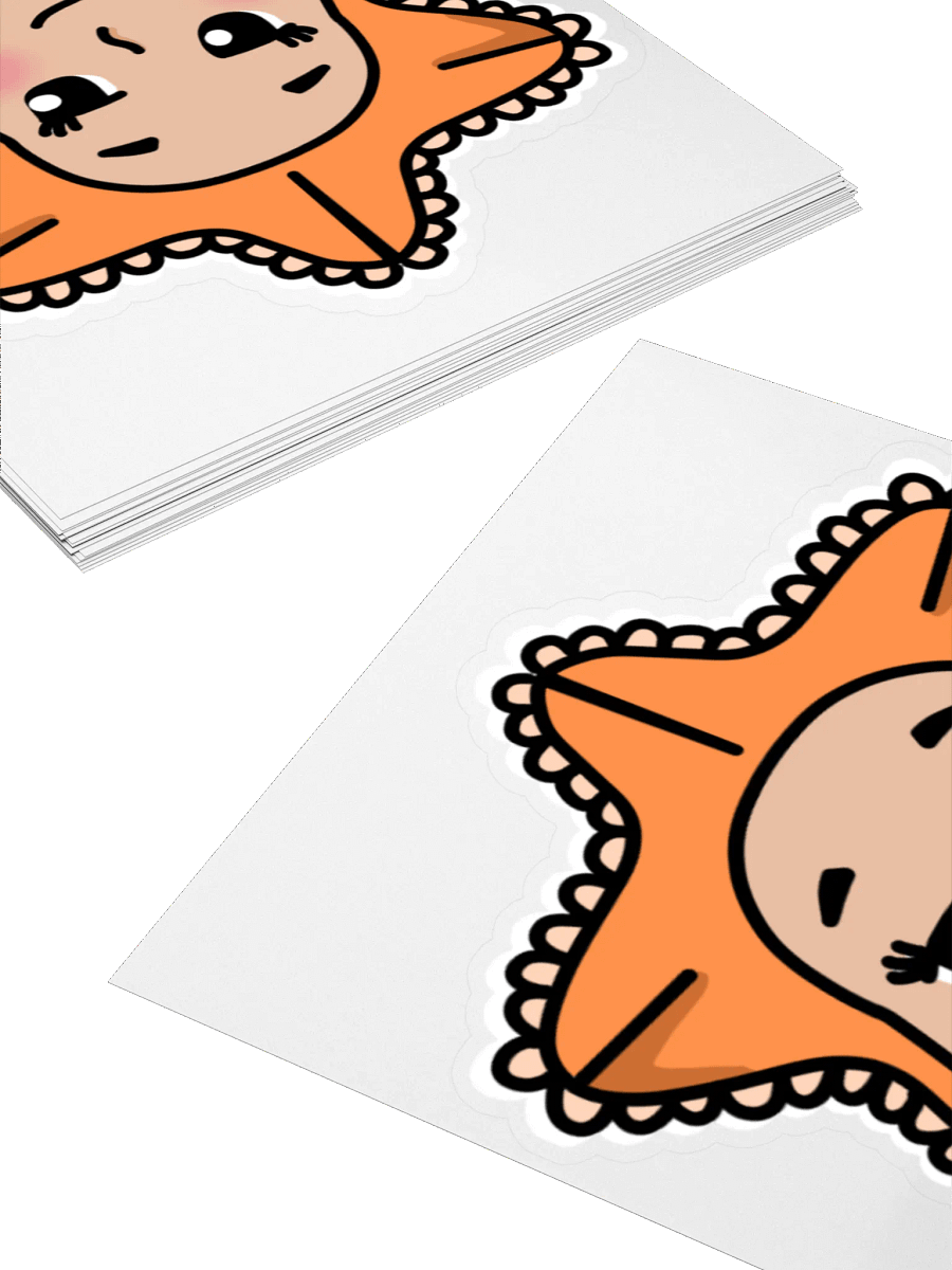 sonny angel starfish⭐ - kiss cut sticker product image (4)