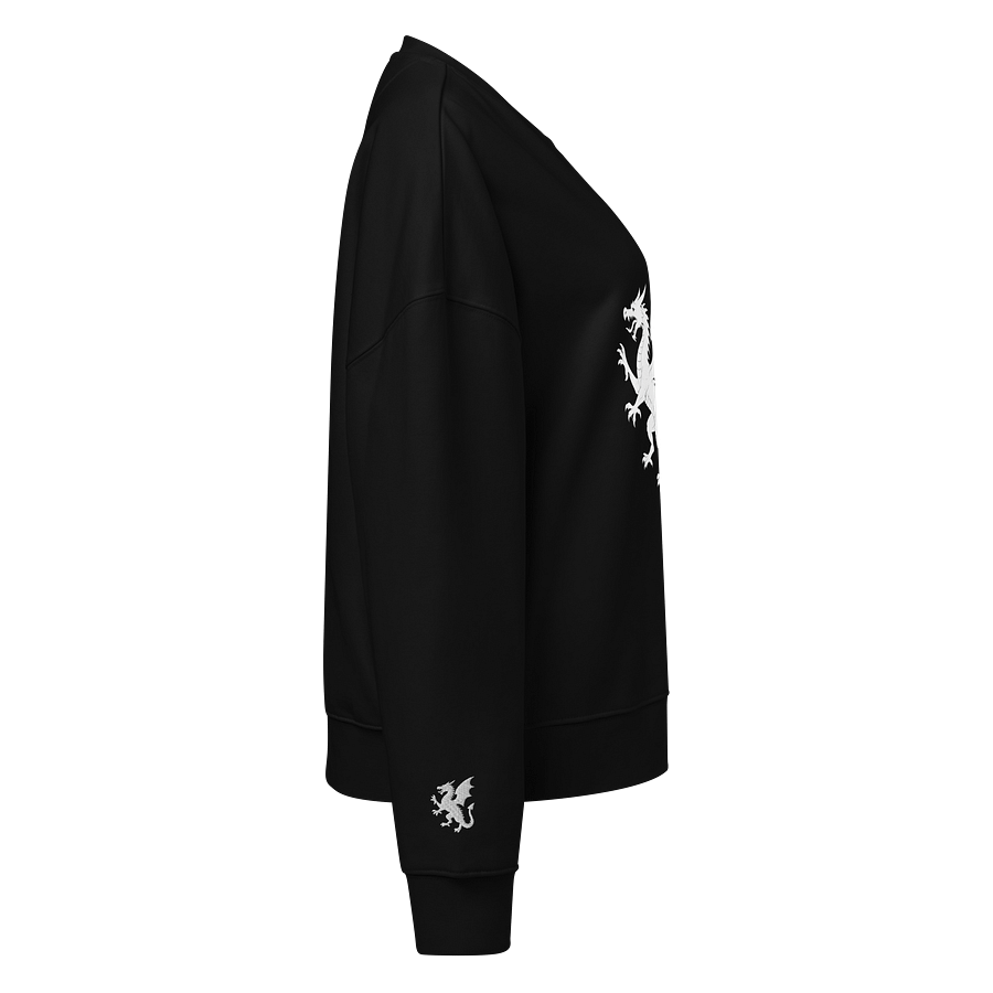 ⚪ 100% Organic Cotton - White Dragon – Lightbringer’s Oath Sweater product image (2)