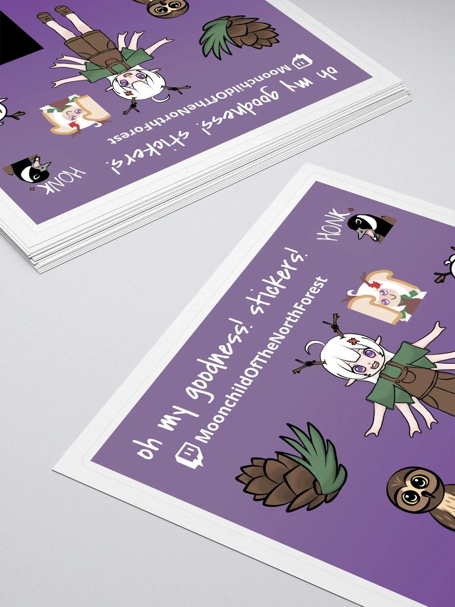 Uncut Sticker Sheet product image (3)