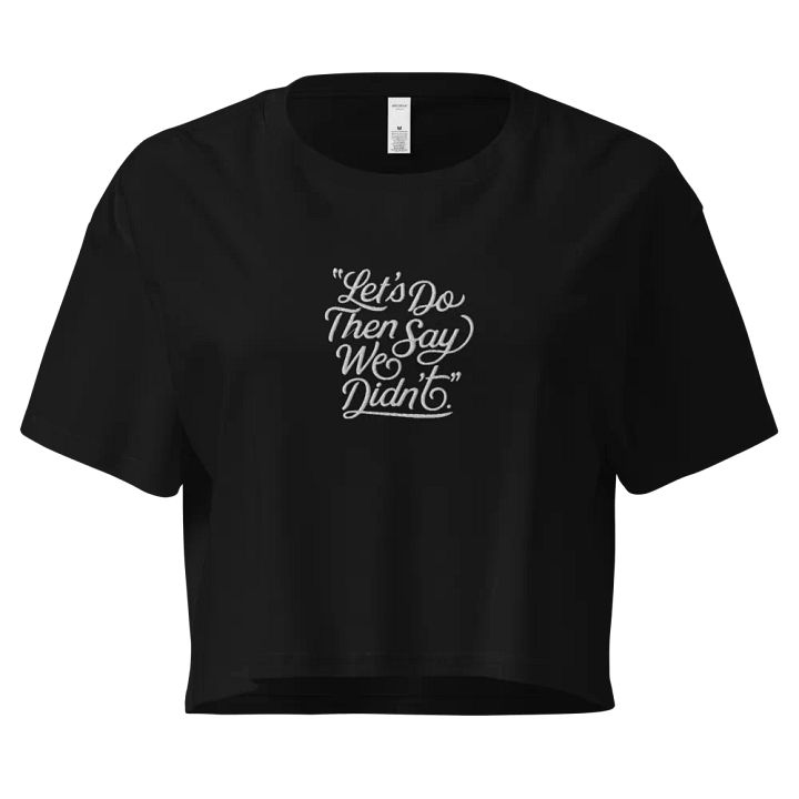 No Regrets Crop Top product image (1)
