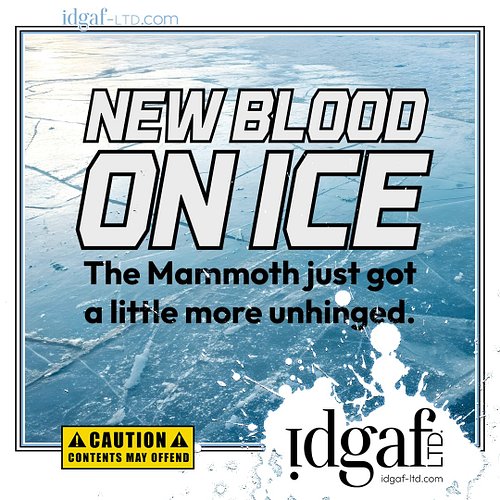 Welcome to the wild side.
The ice just got louder.
The hits just got harder.
Ice in his veins. Fire in his game.
Brandon Tane...