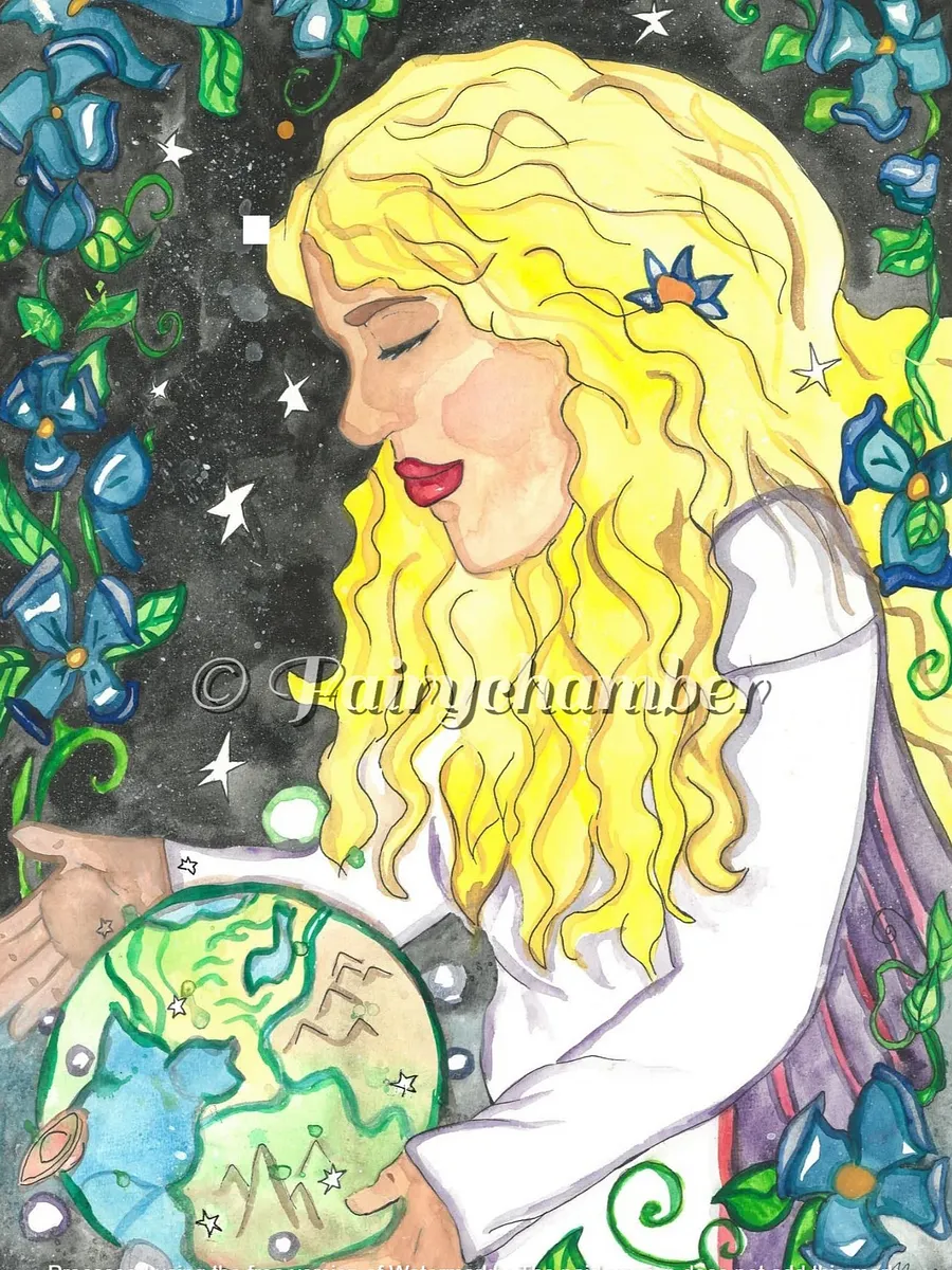 Queen Of Stars Original Painting product image (1)