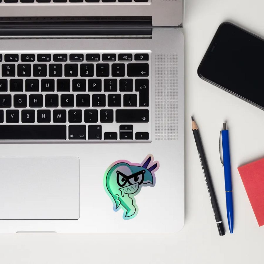 Naughty Nudibranch Holographic Sticker product image (10)