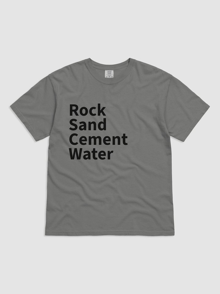 Ingredients List, T-shirt product image (1)