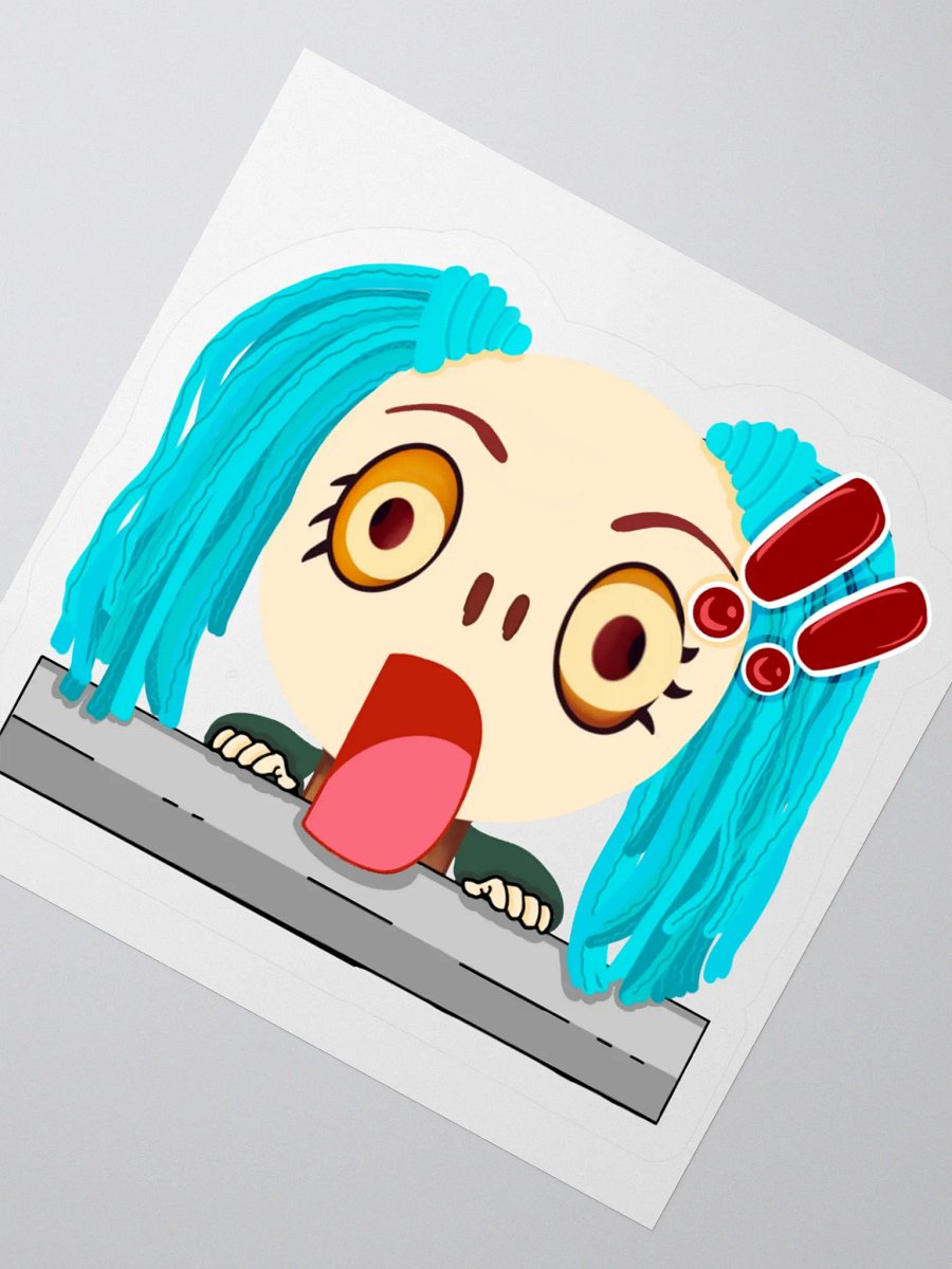 Miss Crazy Shock Sticker product image (4)