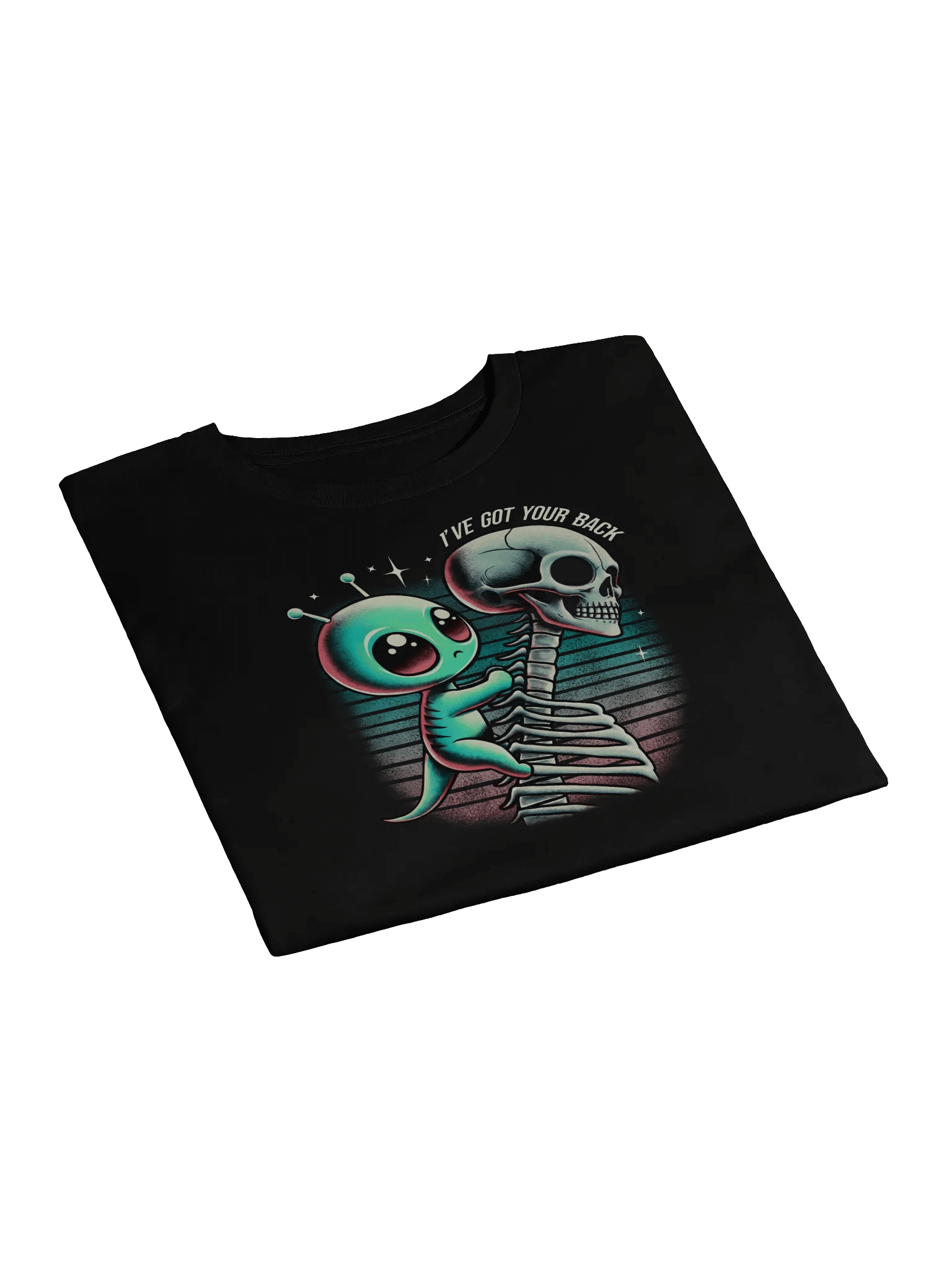 "I’ve Got Your Back" Alien Crop Top product image (5)
