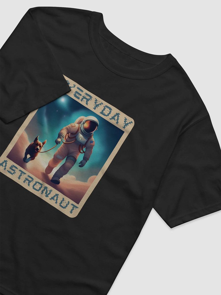 Everyday Astronaut Walking the Dog Relaxed T-shirt product image (14)