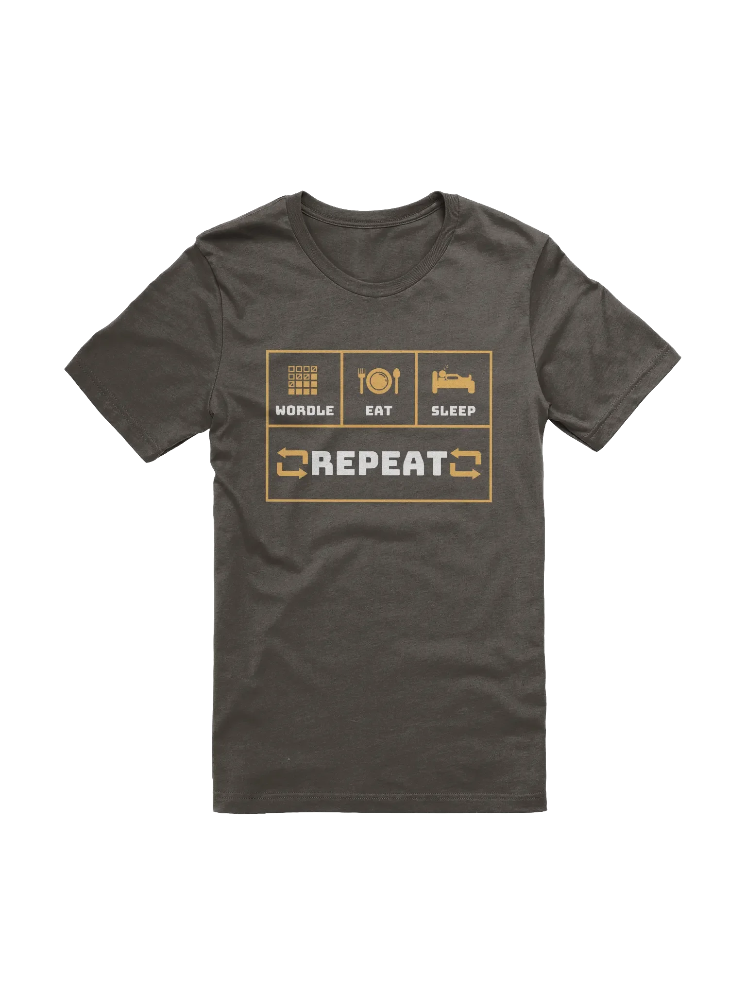 Wordle, Eat, Sleep, Repeat T-Shirt product image (1)