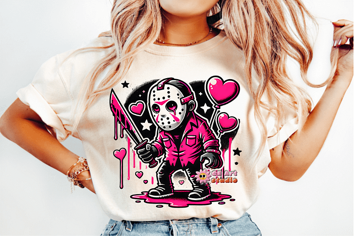 Valentine's Day Horror PNG Design product image (1)