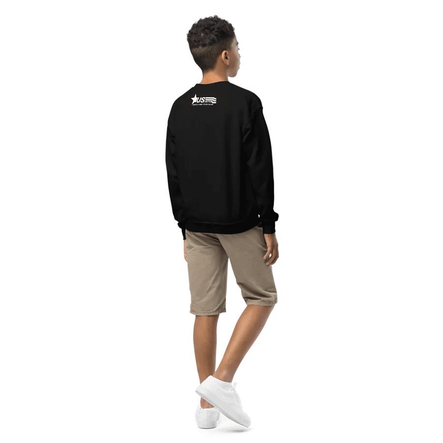 HONORUSVETS Star Youth Crewneck Sweatshirt product image (3)