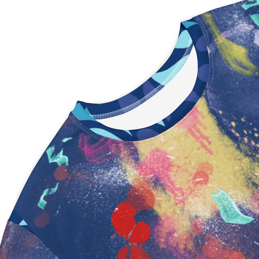 SplatterWear #7 T-Shirt Dress/True Blue product image (4)
