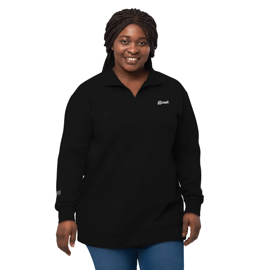 BREAK - Plush Comfort Unisex Fleece Pullover product image (10)