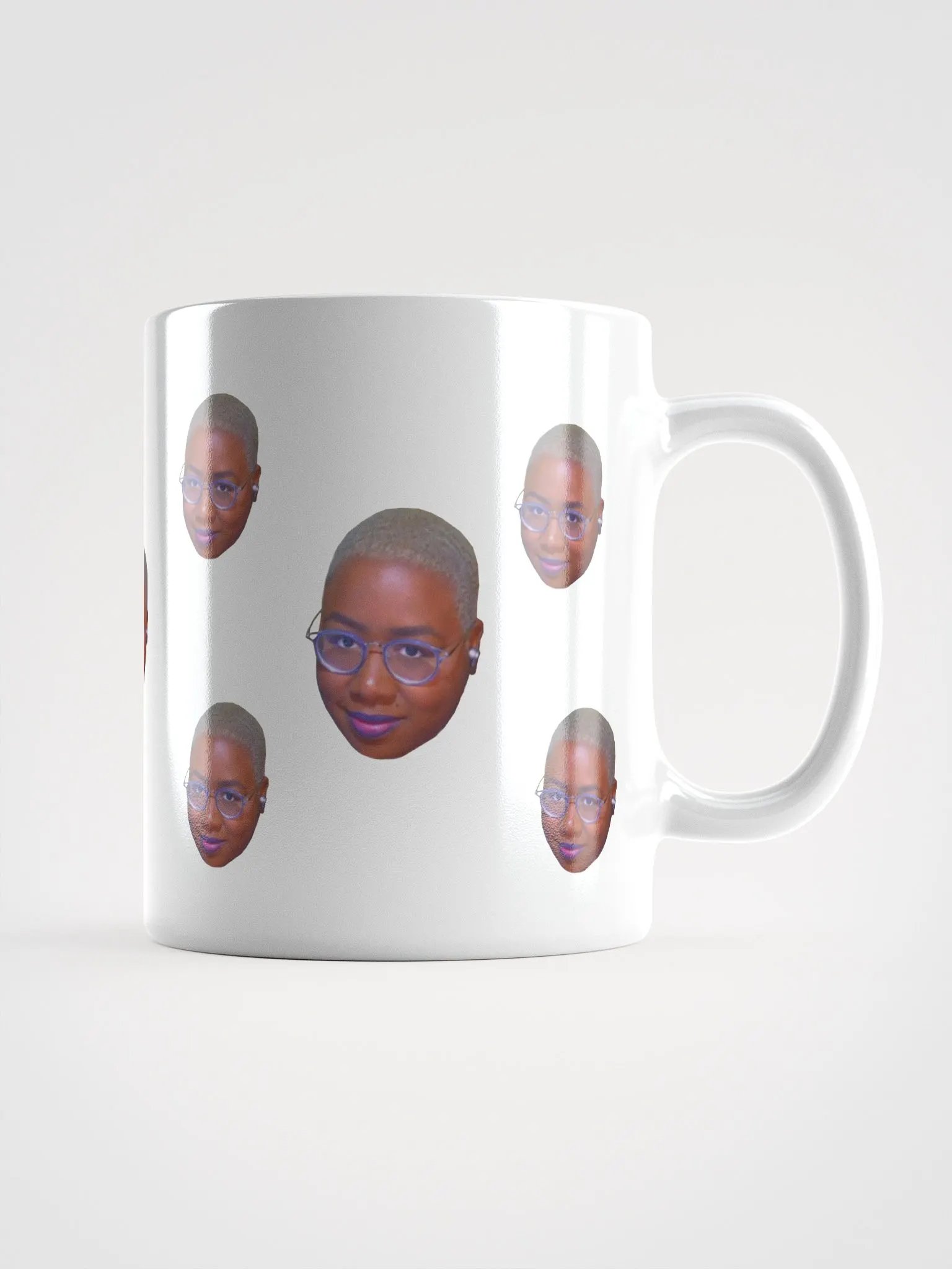 Gentle Visionary White Glossy Mug product image (1)