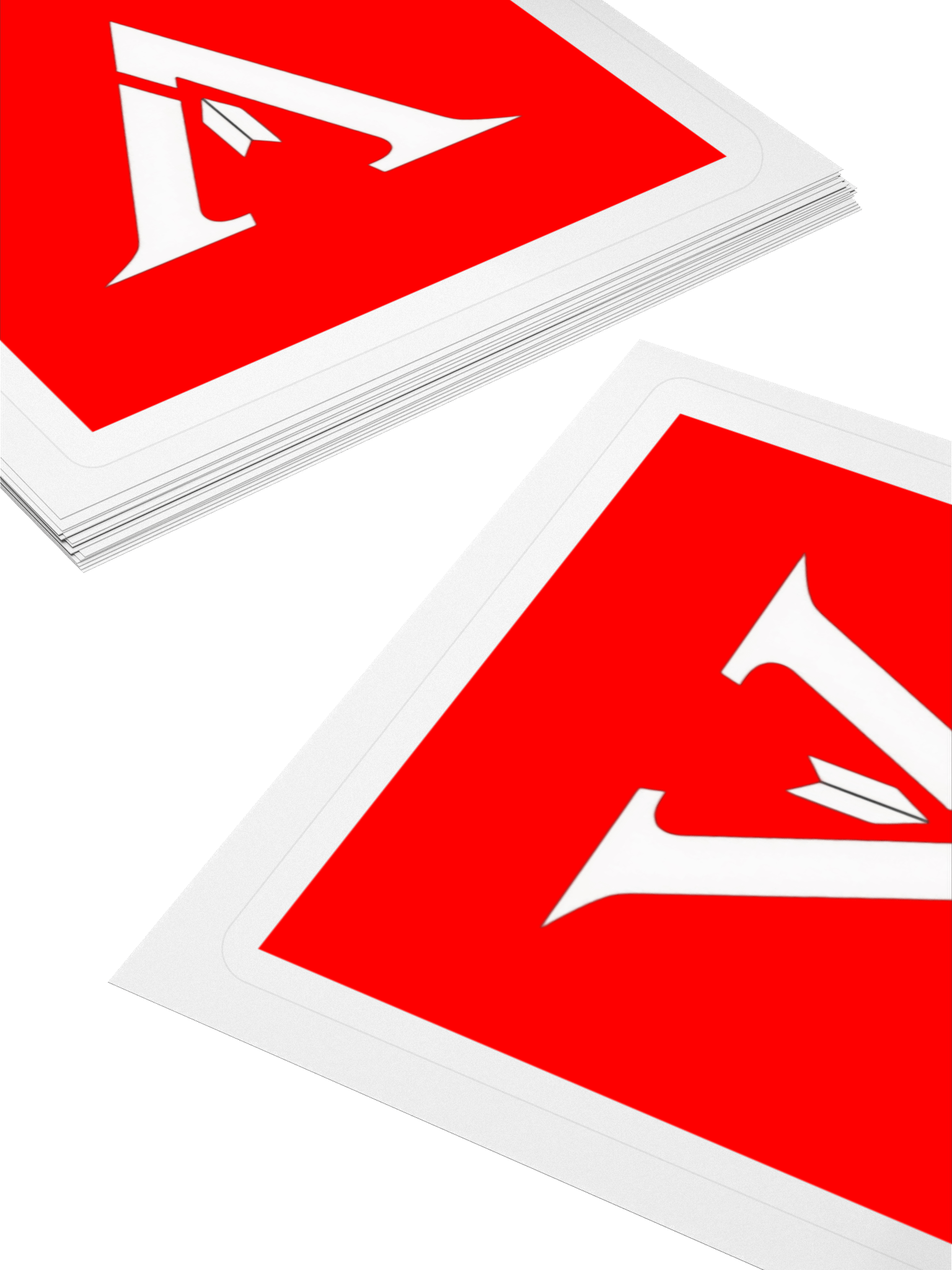 Vibrant V Arrow Stickers product image (11)