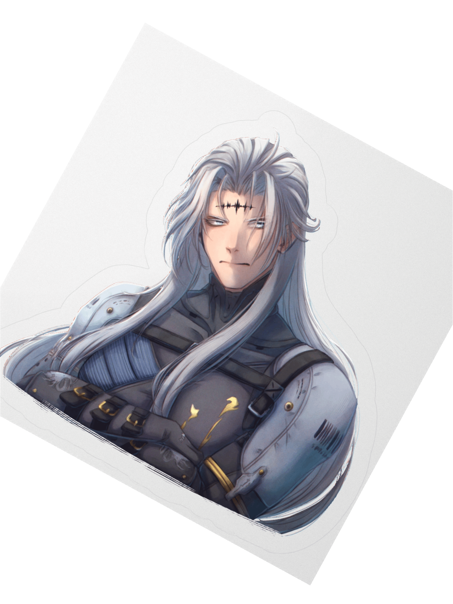 Calcharo fanart - Wuthering Waves - sticker product image (2)