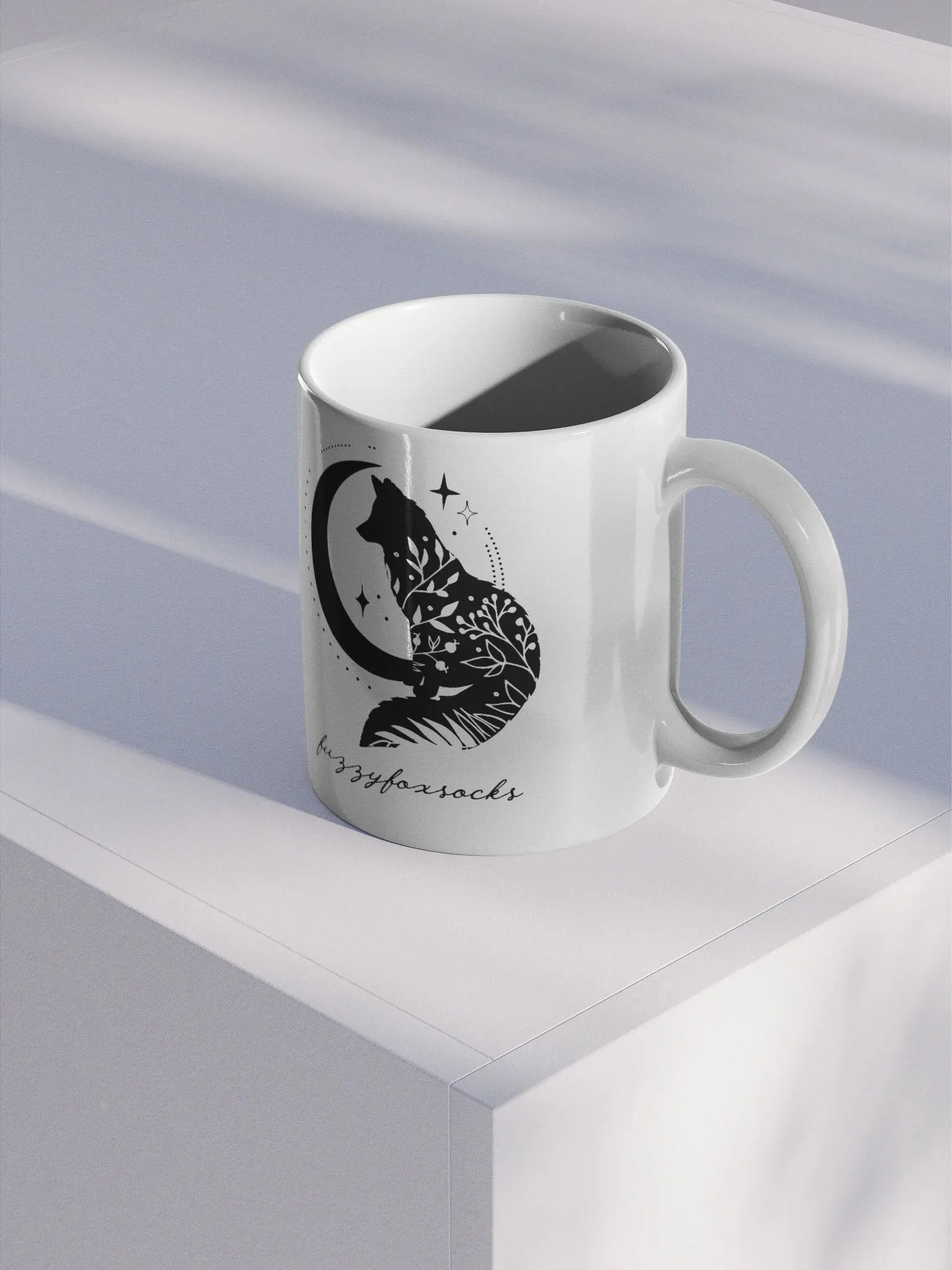 moon fox V1 - mug product image (2)