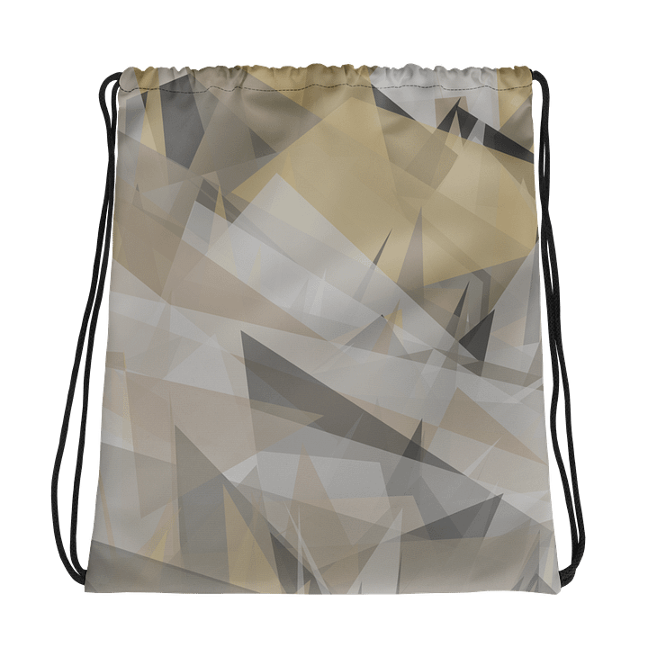 Geometric Fusion Drawstring Bag product image (1)